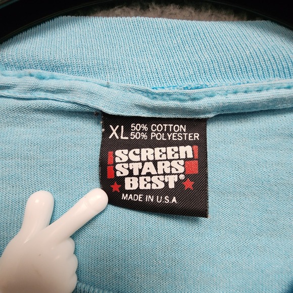 Vintage Screen Stars Best Treasure Island Florida Shirt Mens XL (Fits as L) READ - Picture 10 of 15